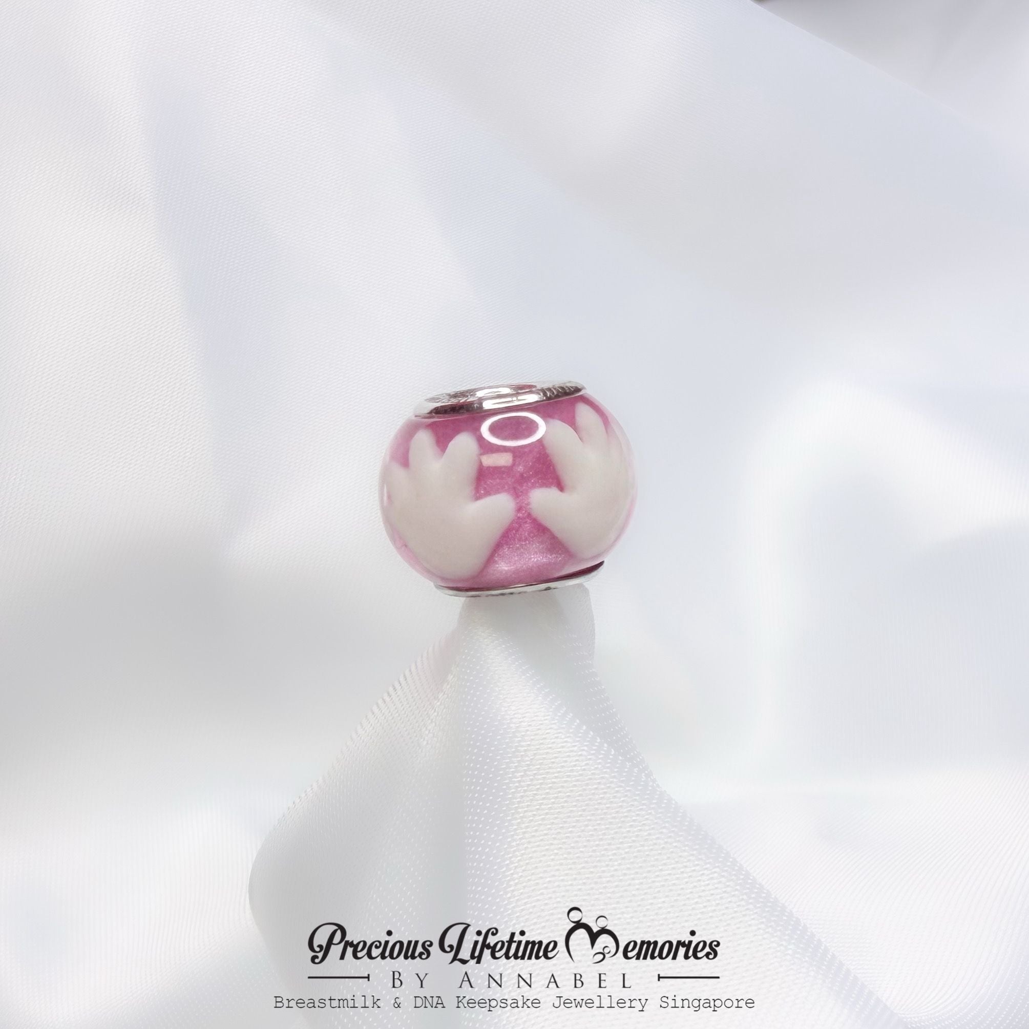 Hands of My Heart European Bead Charm
