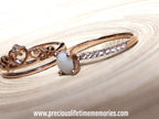 18K Gold Keepsake 2in1 Princess Tiara Round Diamond Ring