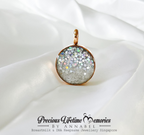 Cremation Ashes With Fairy Dust Pendant (18mm)