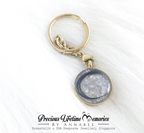 Cremation Classic Full Ashes Glitter Pendant (18mm)