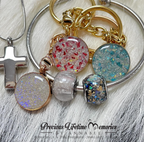 Cremation Classic Full Ashes Glitter Pendant (18mm)