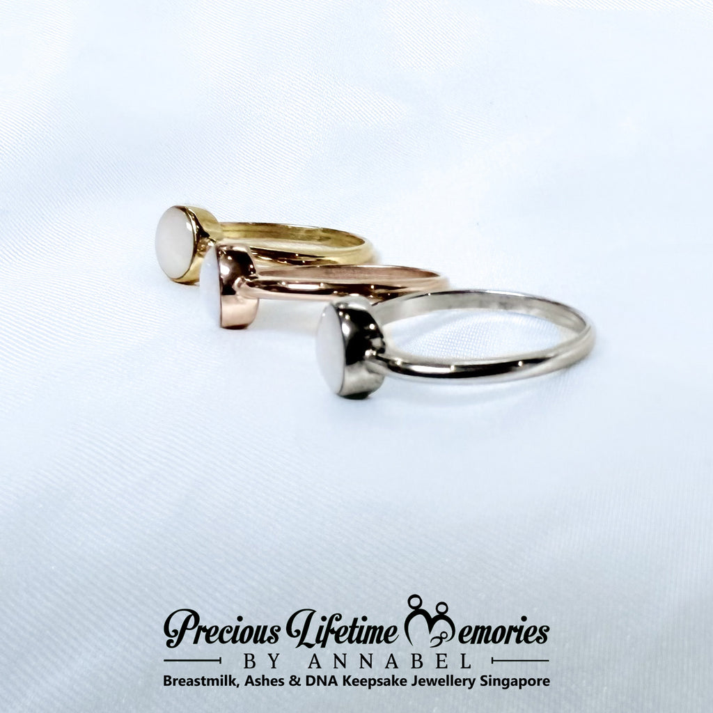 Classic Round Stainless Steel Ring (6mm)