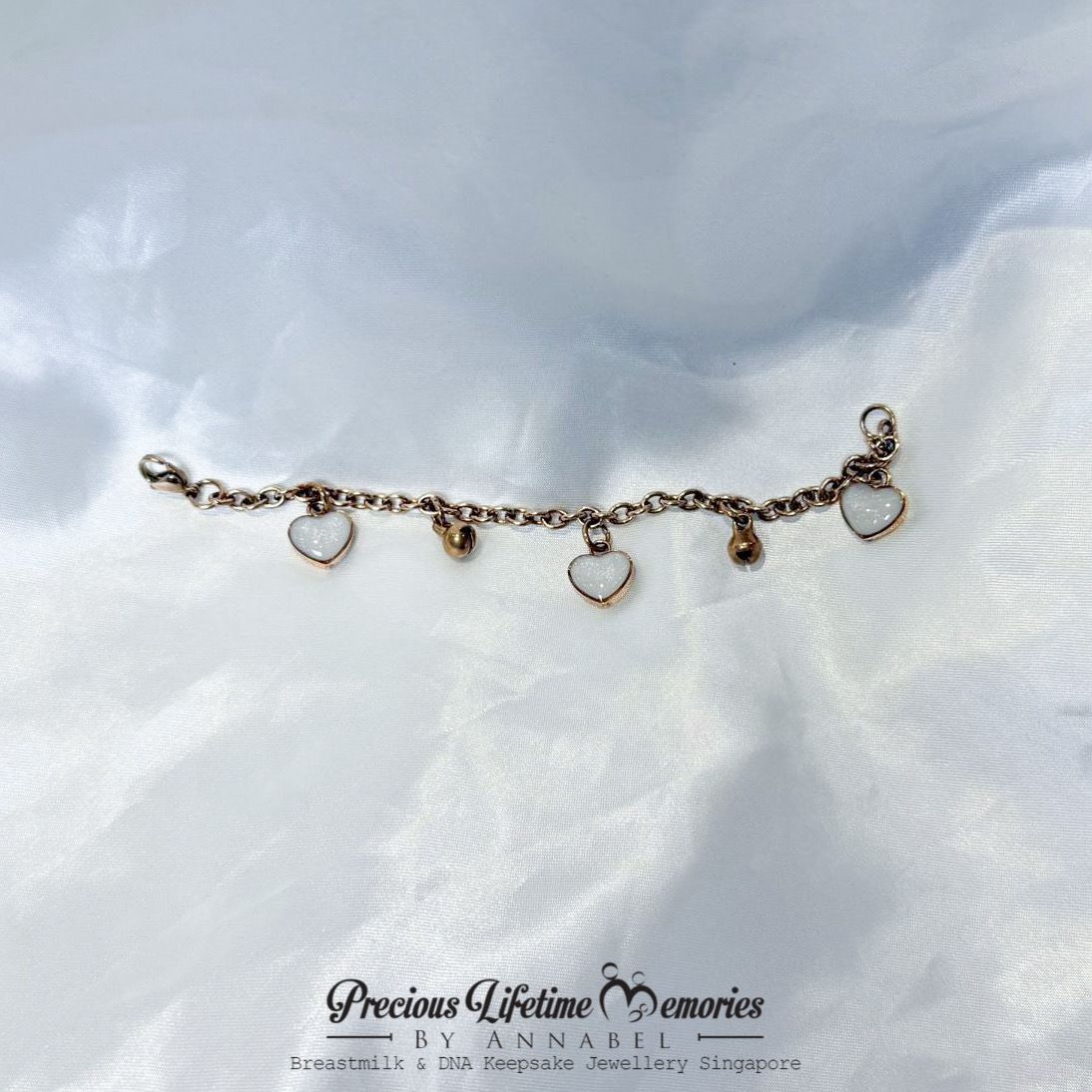 Stainless Steel Classic Heart Bracelet