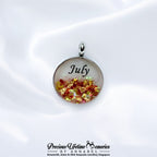Precious Birthstone Collection Breastmilk Pendant (16mm)