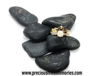 18K Gold Keepsake 2in1 Princess Tiara Round Diamond Ring