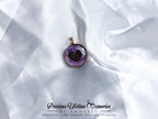 Cremation Heart Ashes Pearl Effect Pendant (18mm)