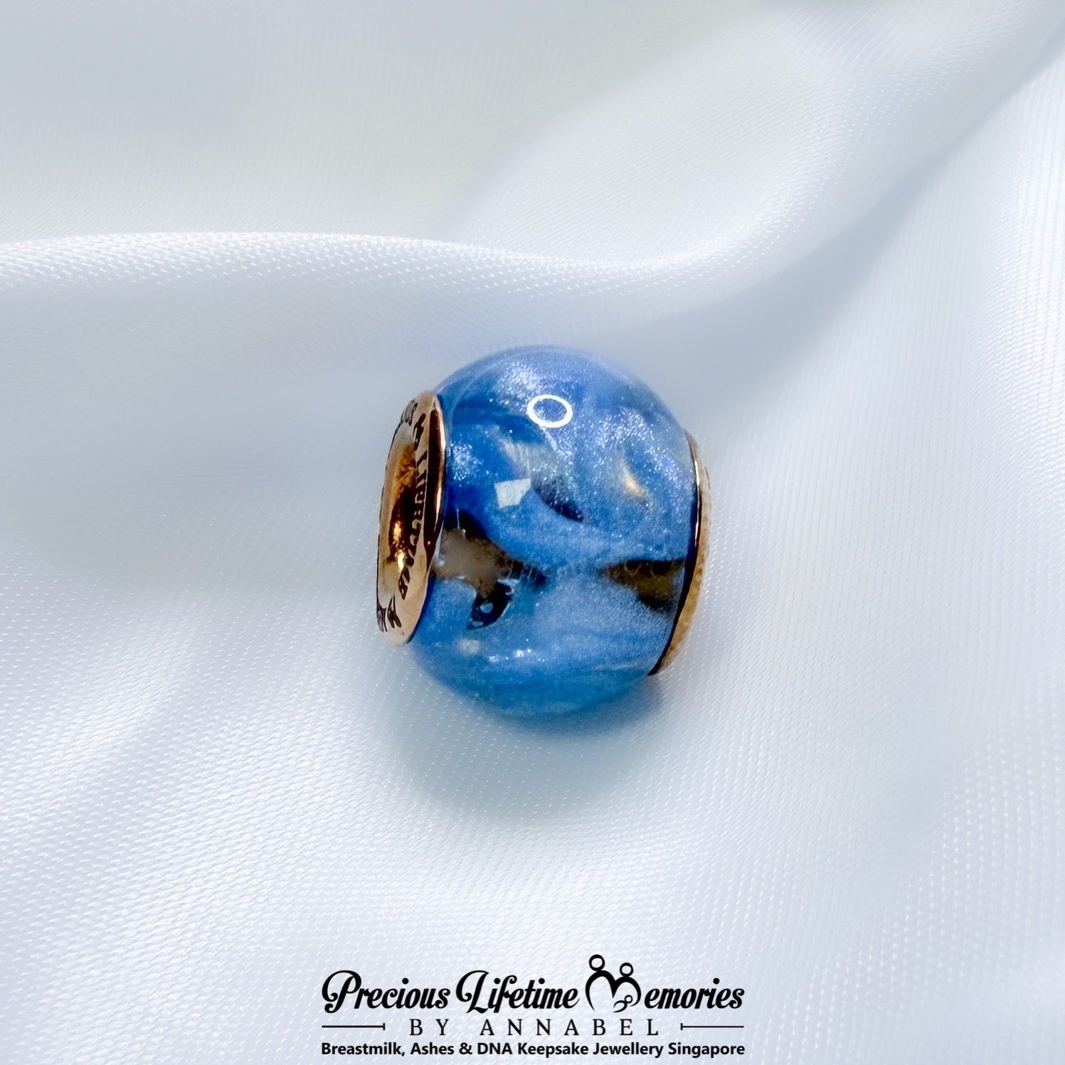 Breastmilk Swirl European Bead Charm Free Gift
