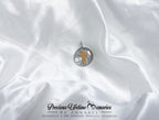 Cremation Ash Cross of Hope Foil Necklace (18mm)