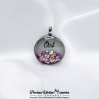 Precious Birthstone Collection Breastmilk Pendant (16mm)