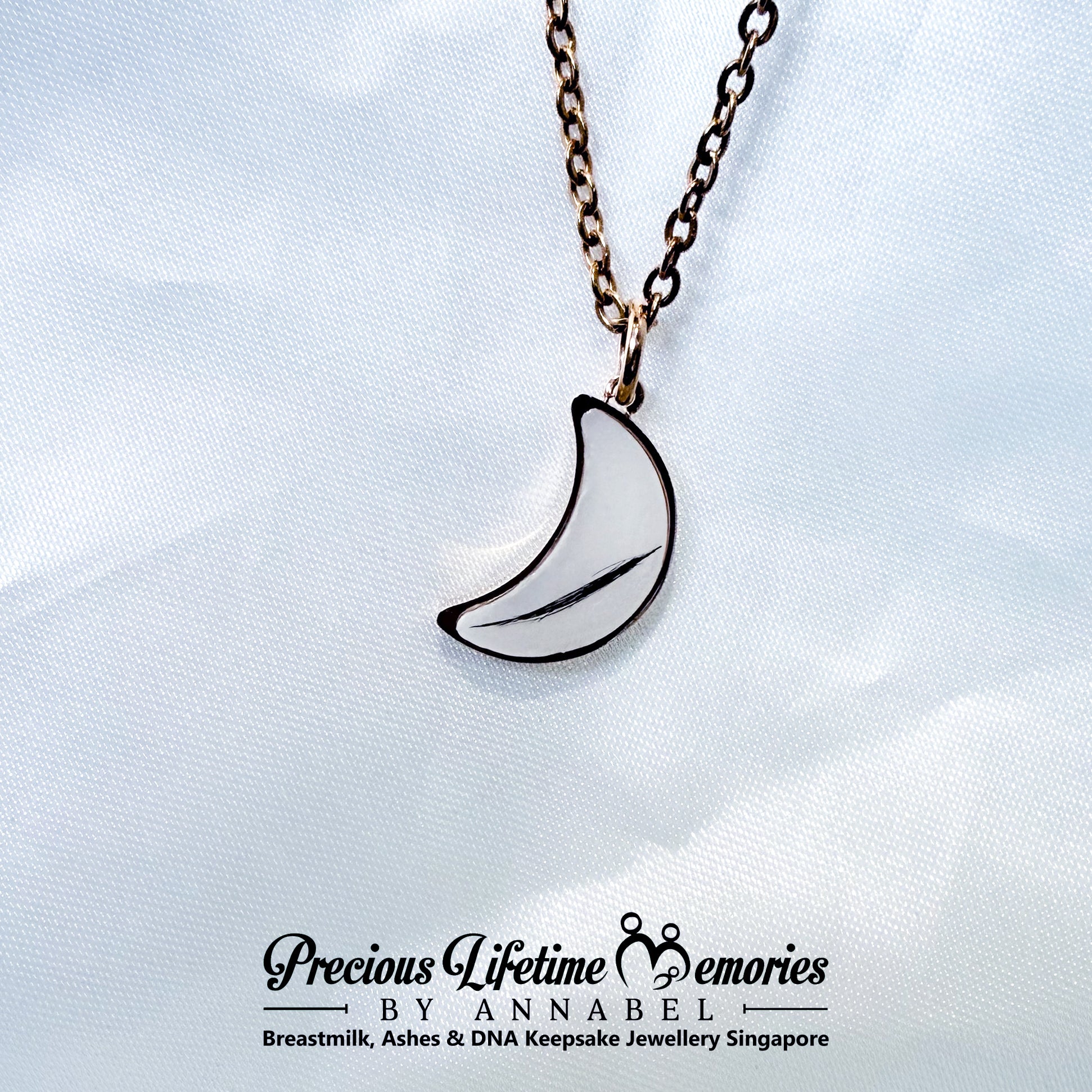 Classic Luna Breastmilk Necklace/Charm