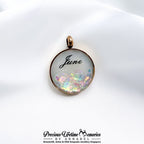 Precious Birthstone Collection Breastmilk Pendant (16mm)