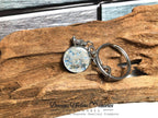 Cremation Ashes Pm Flakes With Fur Bone Pendant (18mm)
