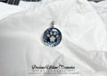Cremation Star Paw Ashes Foil Pendant (18mm)