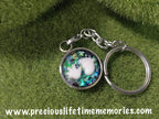 Galaxy Mini Hand And Feet Breastmilk Gems Pendant (18mm)