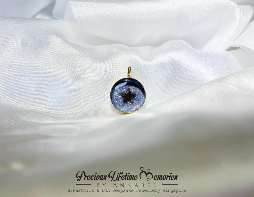 Stella Breastmilk Pearl Effect Pendant (18mm)