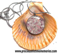 Cremation Full Ashes PM Flakes Pendant (25mm)