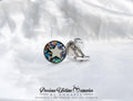 Galaxy Star Breastmilk Gem Cufflink (18mm)