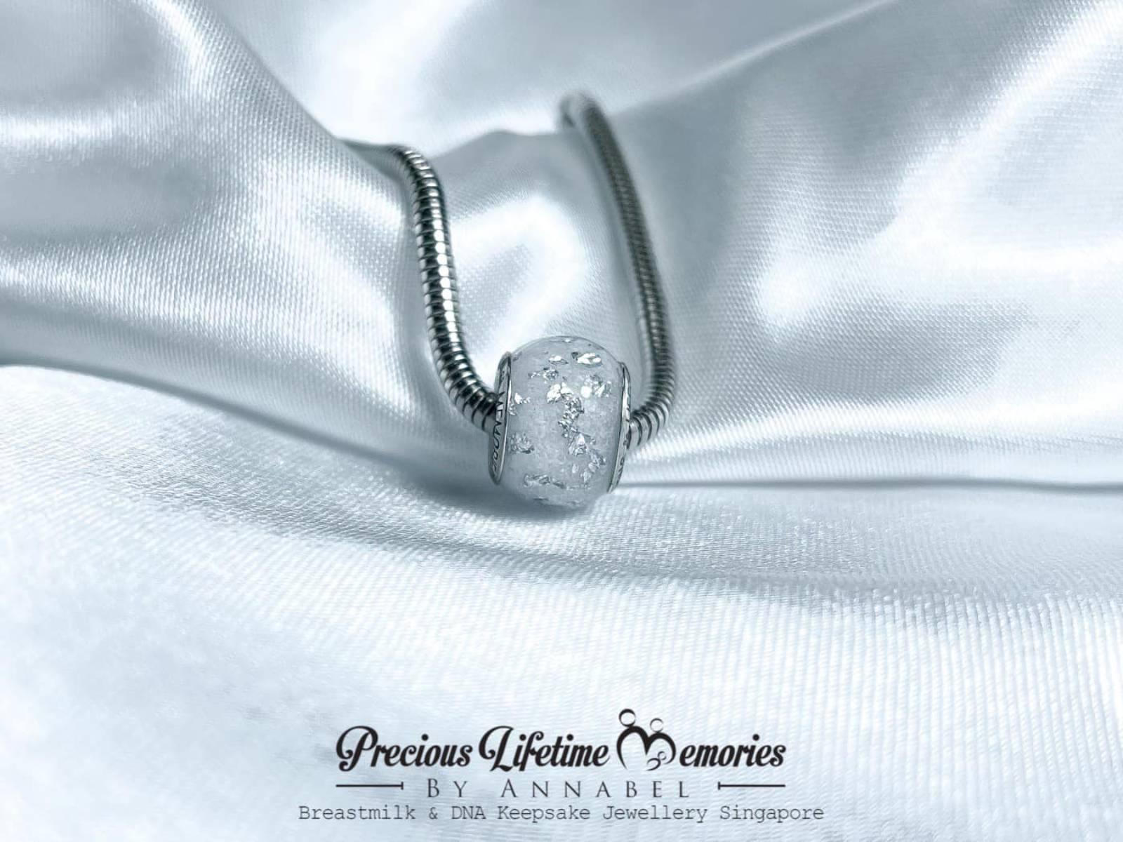 Memorial Ash Foils European Bead Charm