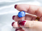 Memorial Bone Fragment Ash Shimmers European Bead Charm