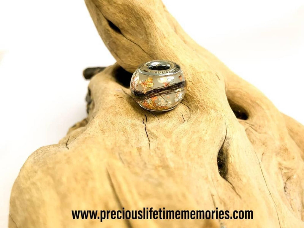 Breastmilk Triple Foil European Bead Charm
