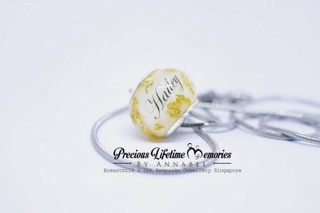 Breastmilk Foils European Bead Charm