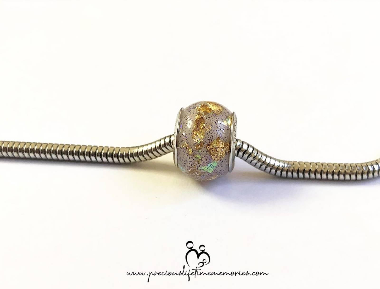 Peace Breastmilk European Bead Charm