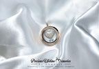 Memorial Ashes Classic Mighty Heart Glass Locket