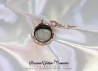 Mighty Feet Breastmilk Gems Glass Locket