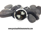 Triple Inclusion Clover Loves Glass Locket