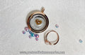 Umbilical Cord Gems Glitter Glass Locket