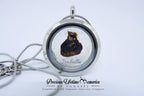 Full Umbilical And Hair Cord Glass Locket