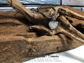 Cremation Classic Ash Heart Pendant/Charm