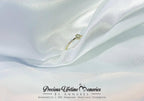 18K Gold Cremation Ashes Classic Dainty Ring