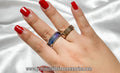 Stainless Steel Galaxy Breastmilk Ring
