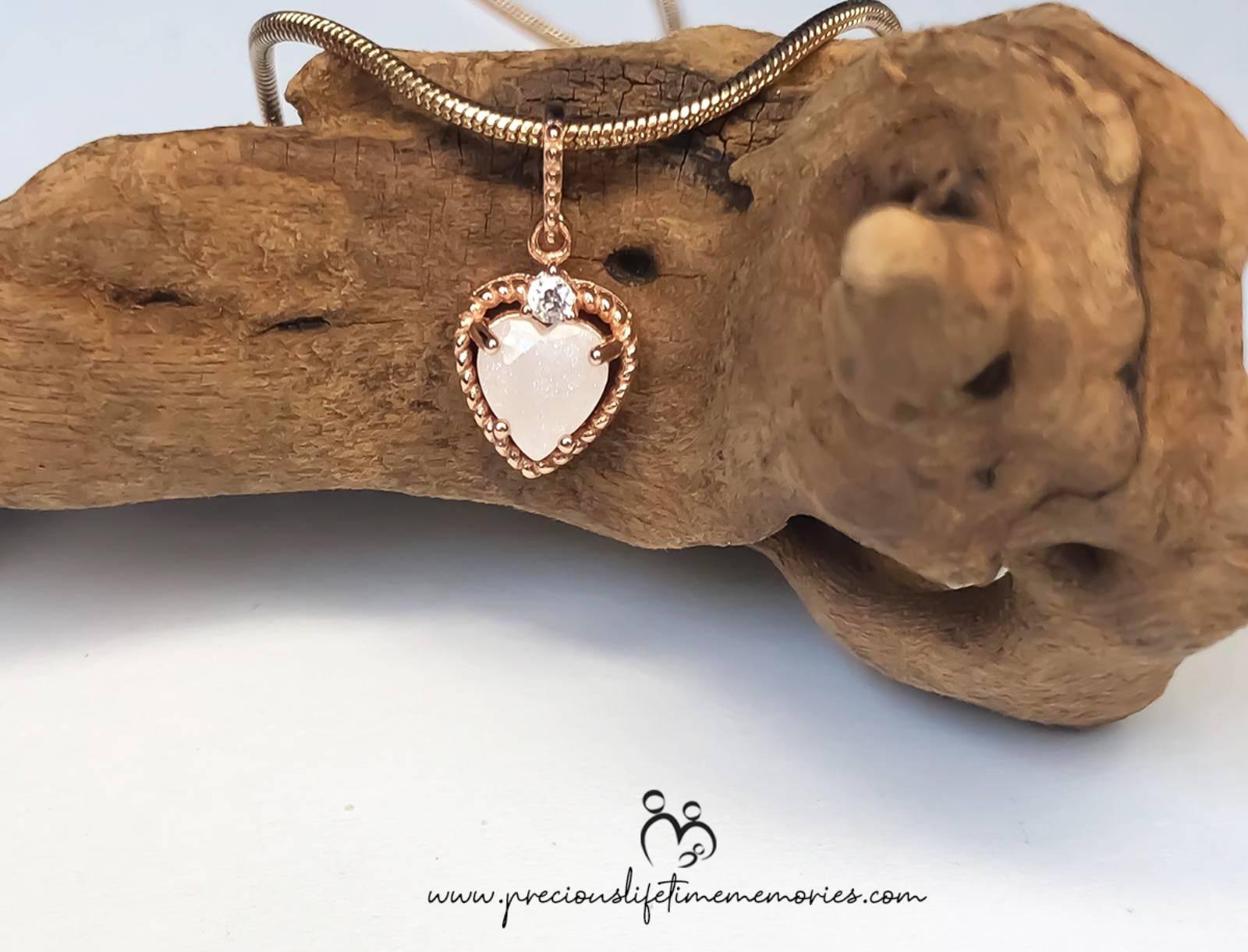 Classique Amour Pétillant Breastmilk Pendant (S925)