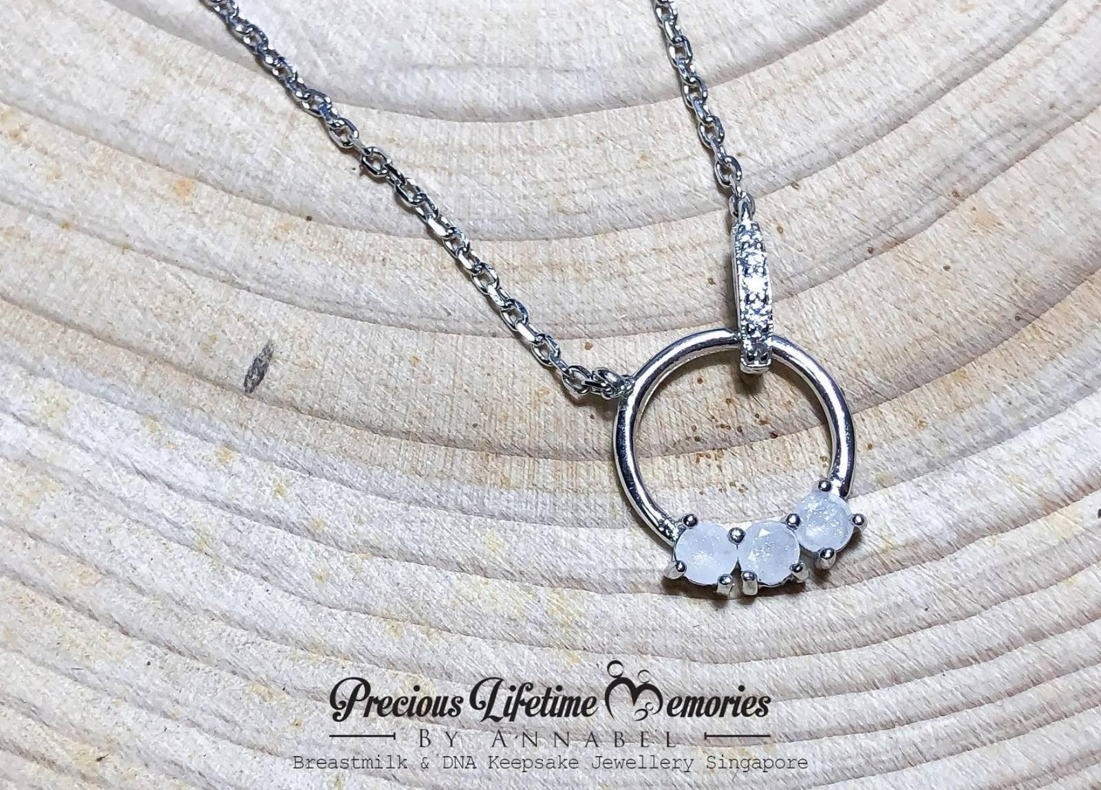 Trust Trinity Breastmilk Necklace (S925)