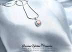 Le Carré Breastmilk Shimmer With Foil Necklace (S925)