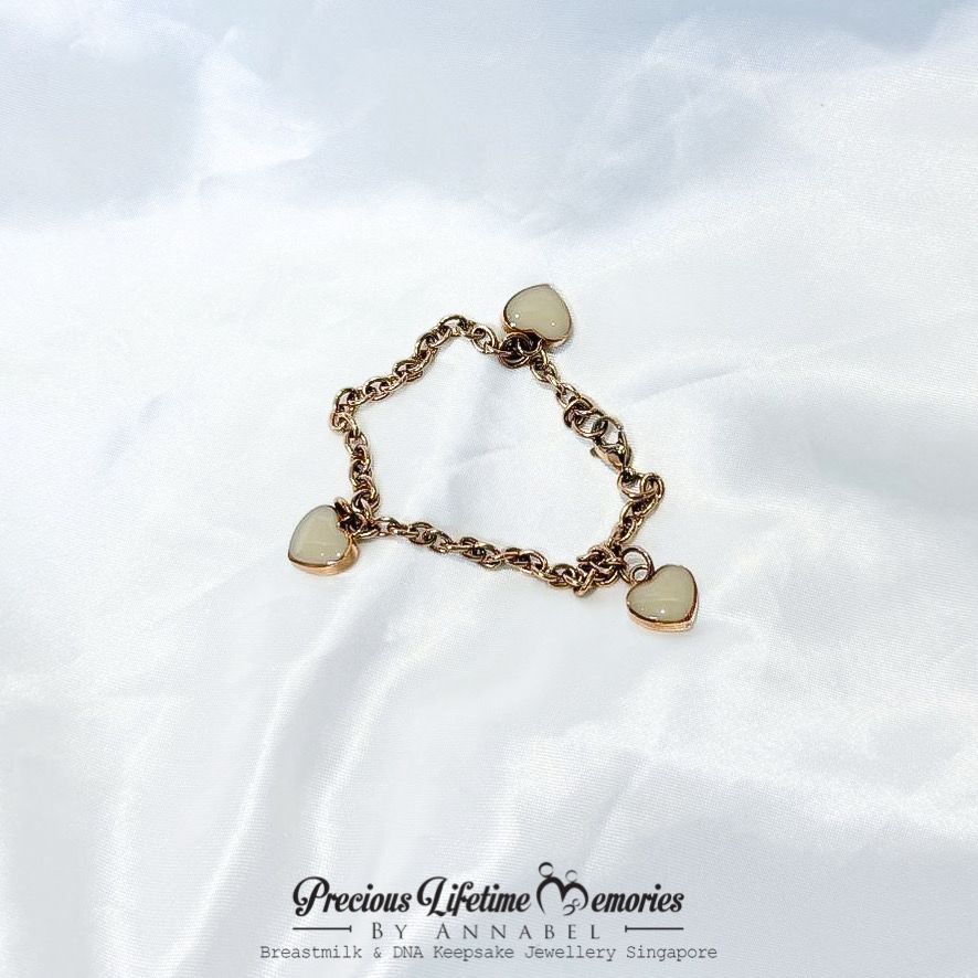 Stainless Steel Classic Heart Bracelet