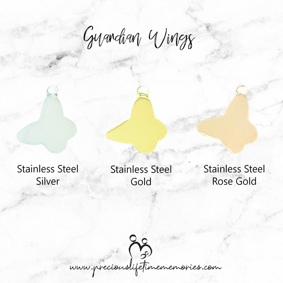 Guardian Wings Breastmilk Pendant/Charm