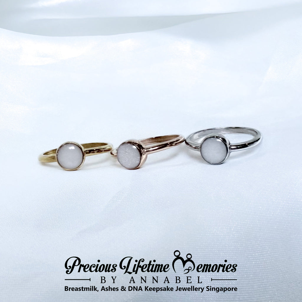 Classic Round Stainless Steel Ring (6mm)