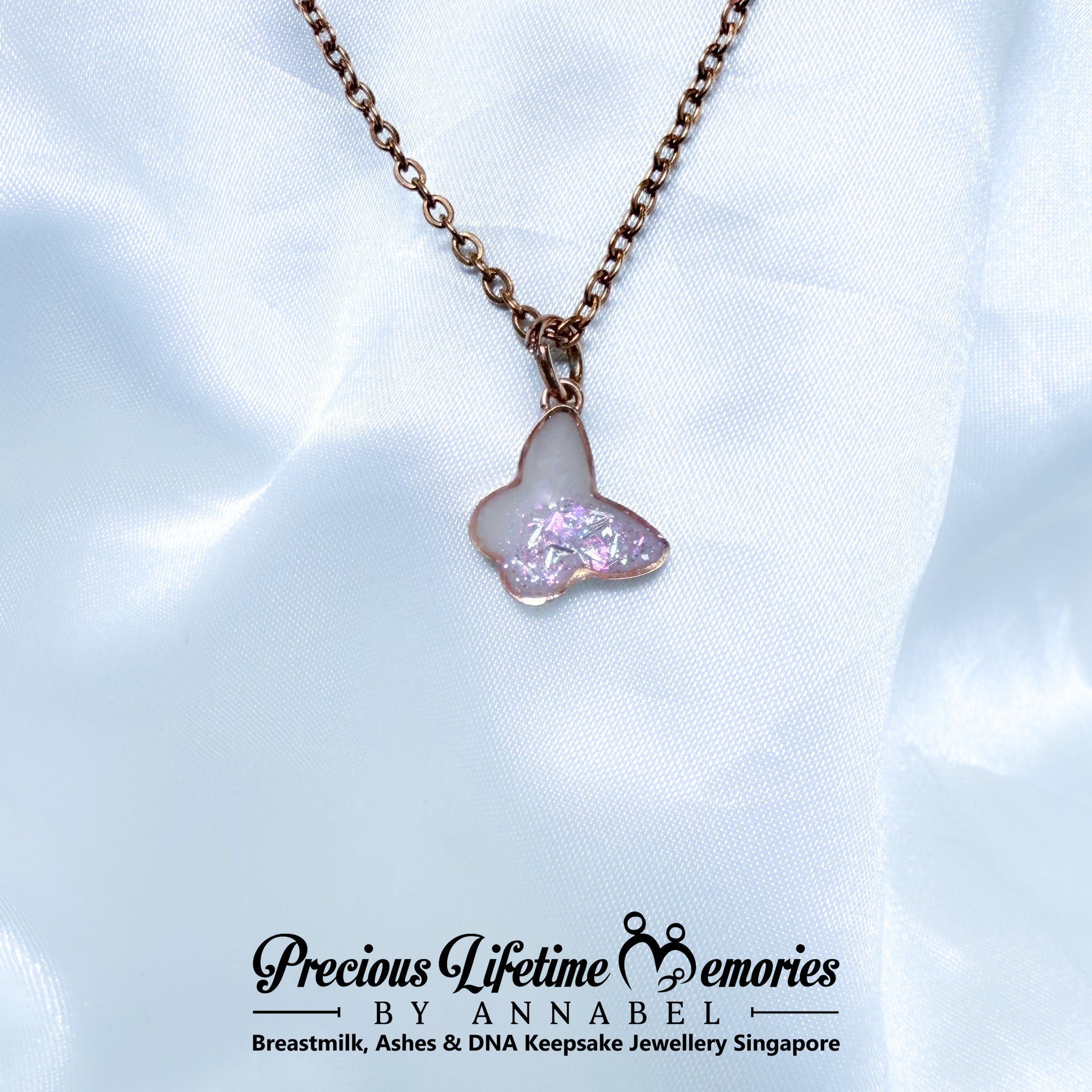Milk Rose Guardian Wing Pendant/Charm