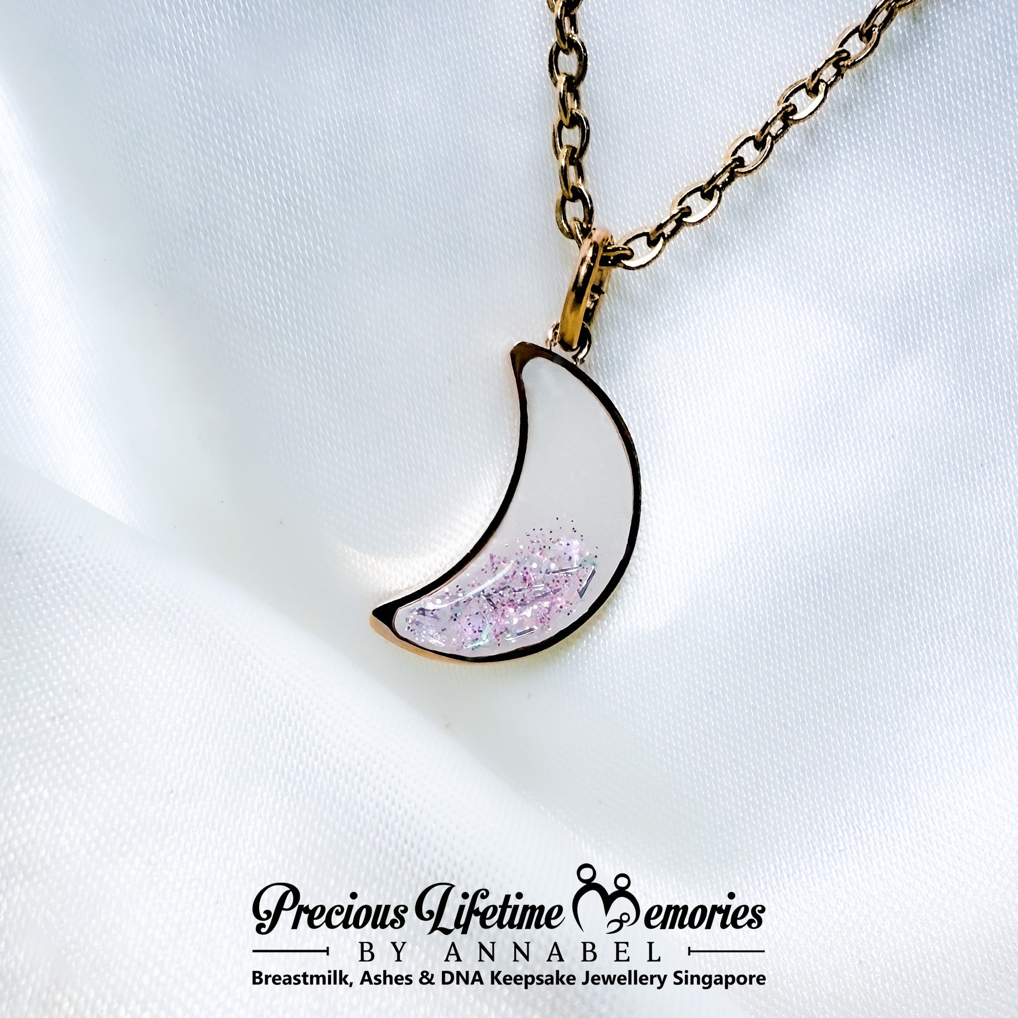 Milk Rose Luna Breastmilk Necklace/Charm