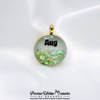 Precious Birthstone Collection Breastmilk Pendant (16mm)