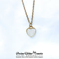 Cremation Ashes Classic Heart Necklace Pendant (16mm)