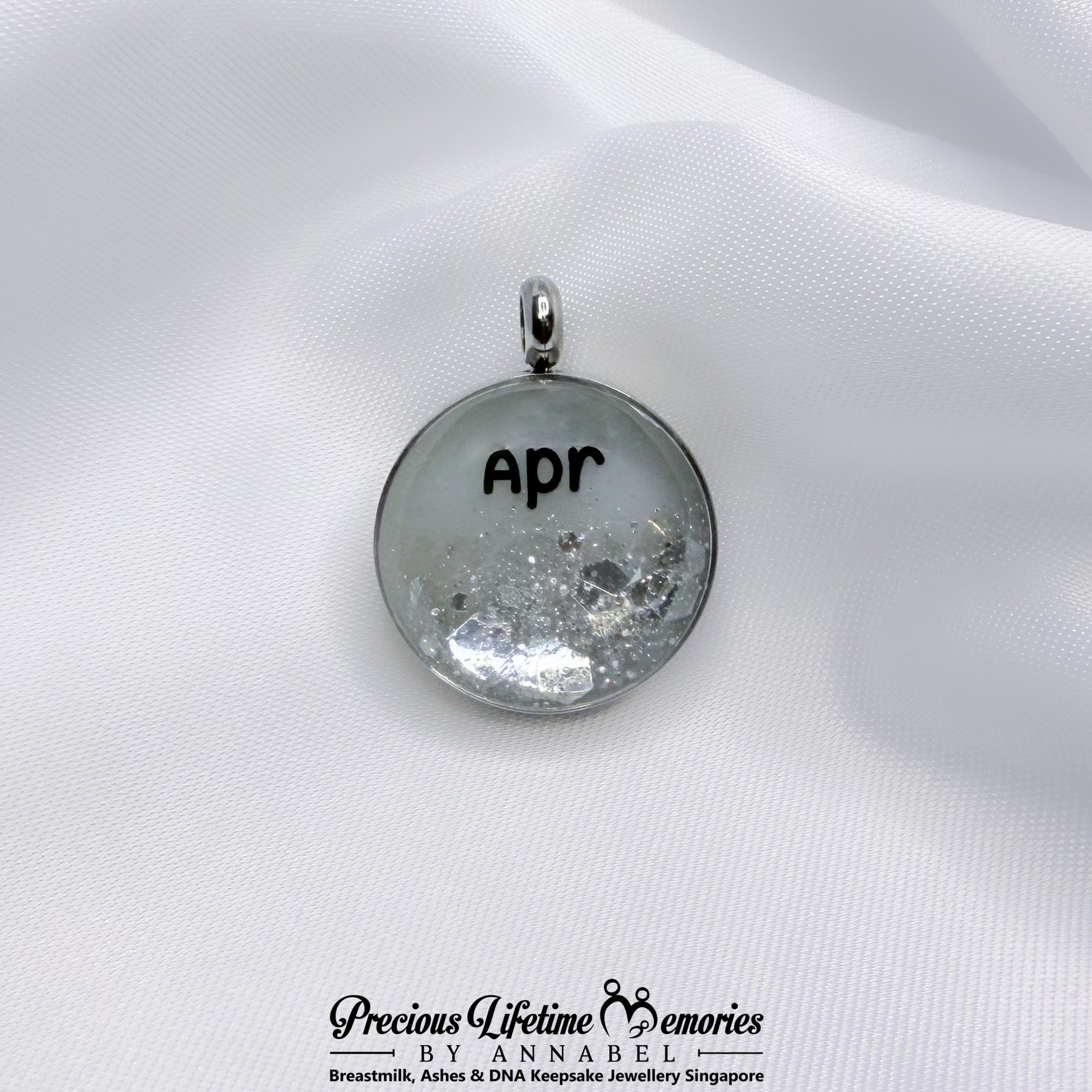 Precious Birthstone Collection Breastmilk Pendant (16mm)