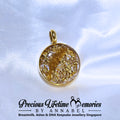Cremation Classic Full Ashes Foil Pendant (18mm)