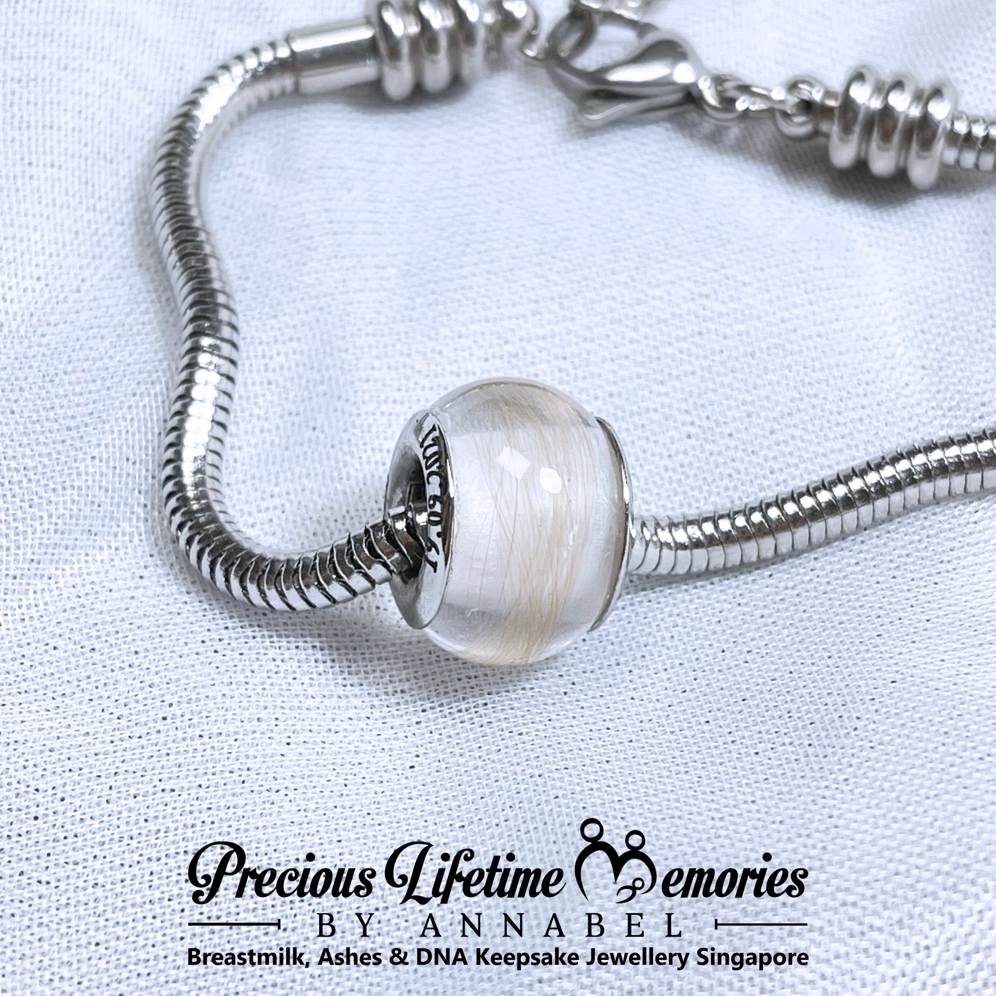 Animal Fur Pearl Glow European Bead Charm