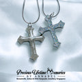 Cremation Ashes Shimmering Faith Necklace