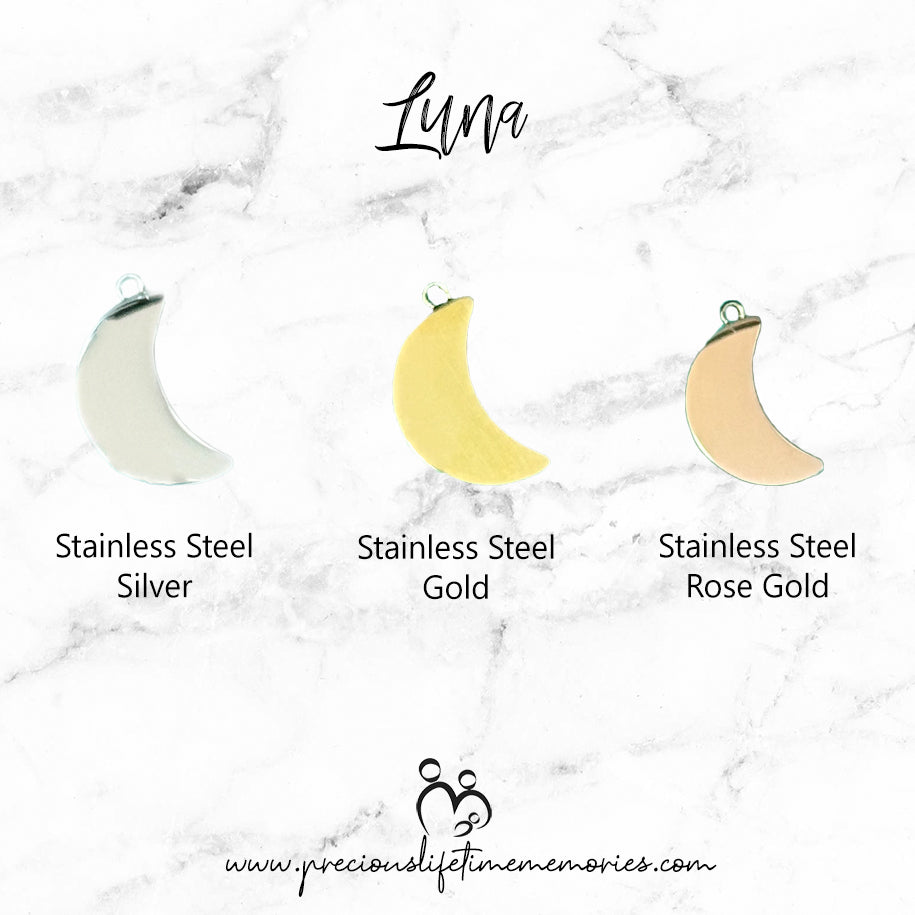 Classic Luna Breastmilk Pendant/Charm
