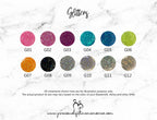 Mighty Hand And Feet Breastmilk Gem Glitters Necklace (25mm)